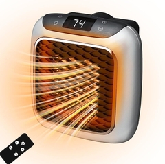 Caloventor Mini Estufa Control Remoto y Enchufe - comprar online