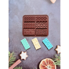 Molde Silicona 6 Barras Jabón Chocolate Repostería Resina - tienda online