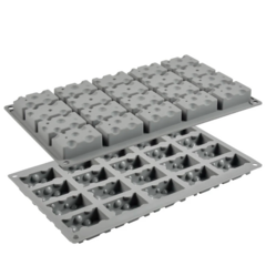 Molde Silicona Queso 3d Repostería Postre Jabon Horno X1 - tienda online
