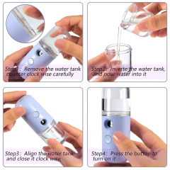 Rociador Vaporizador Facial Recargable - Es Necesario