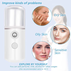 Rociador Vaporizador Facial Recargable - tienda online