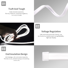 Luces Led Neón Flexible Exterior Con Transformador - tienda online