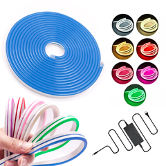 Imagen de Luces Led Neón Flexible Exterior Con Transformador