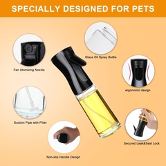 Imagen de Aceitero Freidora De Aire Air Fryer Boca Ancha Spray Rociador Vidrio