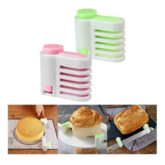 Cortador Nivelador 2 Piezas Bizcochuelos Tortas Pan