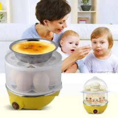 Vaporera Hervidor De Huevos Doble - tienda online