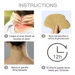 10 Parches Dolores Musculares Lumbar Cervical Contractura en internet