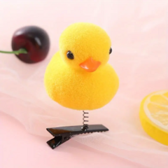 Patito Adorable Pato de la Suerte con Broche para la Cabeza