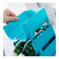 Organizador Botellas Estante Apilable Heladera Cocina Vino - comprar online