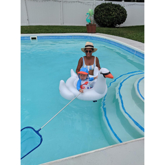 Inflable de Cisne para bebés 80cm x 80cm - tienda online