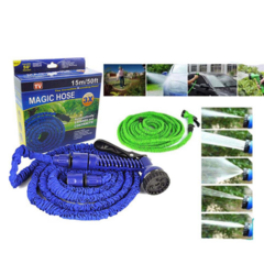 Manguera Expansible Retráctil Riego 15 Metros Pico Regador - tienda online