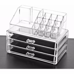 Organizador Con Cajones Cosméticos Maquillaje Joyas Acrílico - tienda online