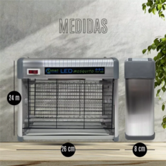 Exterminador Mata Mosquitos Moscas Insectos Usb Luz Led Uv Grandes Superficies