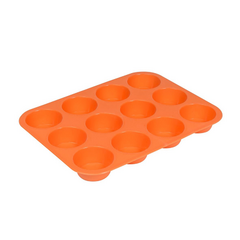 Molde Silicona Goma Horno Muffins Cupcakes X12 Reposteria en internet