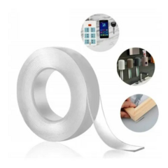 Cinta Multifuncional Adhesiva Doble Faz Reutilizable Lavable en internet