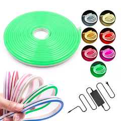 Luces Led Neón Flexible Exterior Con Transformador - comprar online