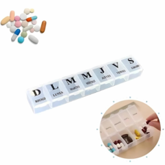 Pastillero Organizador Medicamentos Remedios Semanal X Día - comprar online