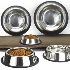Plato Bebedero Mascotas Antivuelco Antideslizante