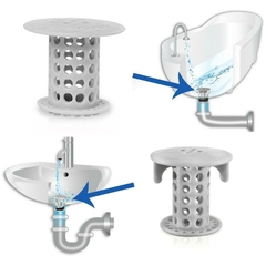 Filtro De Cabellos Para Ducha Bacha Baño Tubo en internet