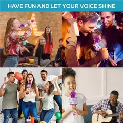 Microfono Con Parlante Karaoke Inalámbrico - tienda online