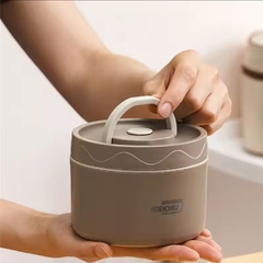 Lonchera Vianda Térmica Compacta Acero Inoxidable - comprar online