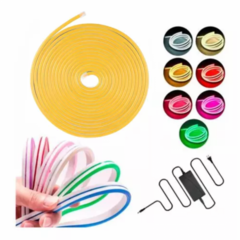 Imagen de Luces Led Neón Flexible Exterior Con Transformador