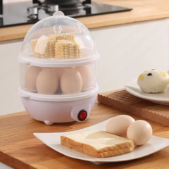 Vaporera Hervidor De Huevos Doble - comprar online