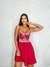 Camisola Maju Vermelho Renda Franseca