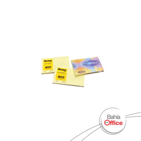 NOTA AUTOADHESIVA MEMOFIX 125 X 74 X 100 AMARILLA