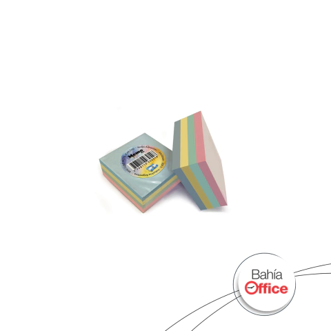 NOTA AUTOADHESIVA MEMOFIX 50 X 50 X 200 CUBO PASTEL