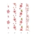 WASHI TAPE BRW FLOWER 15MM X 3M con diseño de flores en tonos rosa, ideal para manualidades y decoración.