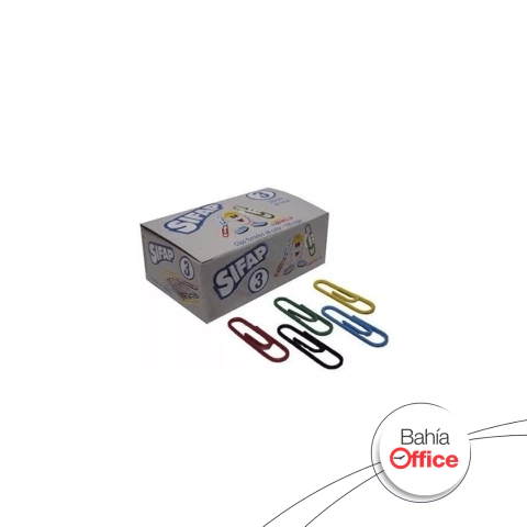 CLIPS SIFAP FORRADO 3 (28MM) CAJA X 100U.