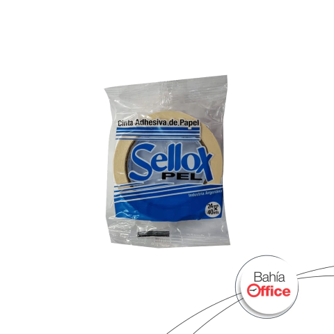 CINTA DE PAPEL STIKO SELLOX PEL 24 X 40M