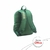 Mochila Wilson Sport Fit 16 de color verde, vista lateral, con correas ajustables y diseño moderno.