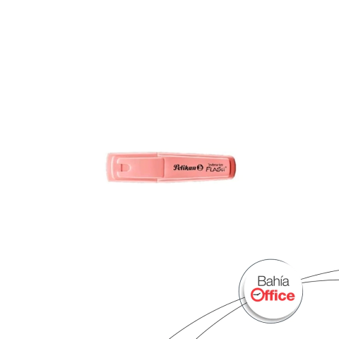 RESALTADOR PELIKAN FLASH CORAL PASTEL