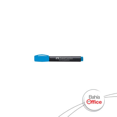 RESALTADOR FABER-CASTELL T49 CELESTE