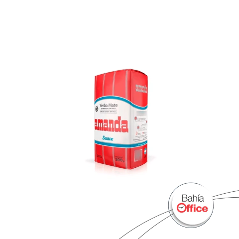 YERBA MATE AMANDA SUAVE X 500GR PACK X 10