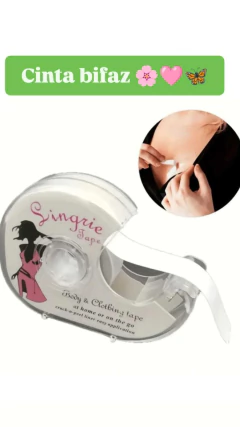 CINTA ADHESIVA BIFAZ PARA PRENDAS DE VESTIR - MYF LENCERIA