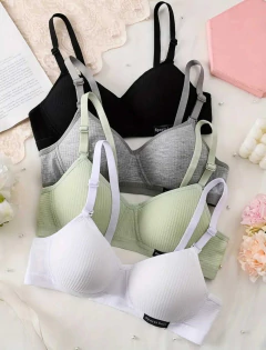 CORPIÑO SIN ARCO DE ALGODON MORLEY