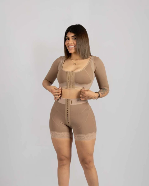 BRASIER CON MANGAS POSQUIRURGICO