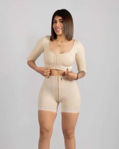 BRASIER CON MANGAS POSQUIRURGICO en internet