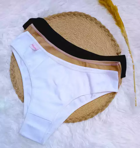 MAXI VEDETINAS DE ALGODON Y LYCRA PACK X3