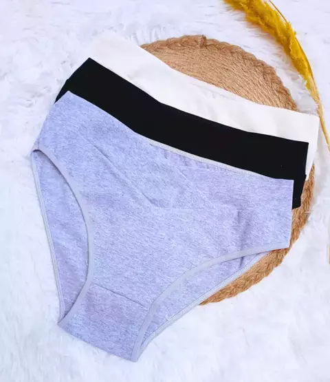 BOMBACHA TIRO CORTO DE ALGODON PACK X3