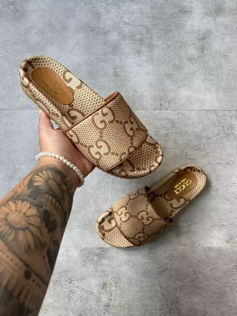 CHINELO SLIDE GUCCI - comprar online