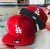 Bone L.A Dodgers Aba Reta Vermelho - ABC BONÉS