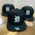Imagem do Boné Detroit Tigres Aba Reta . Preto/Branco