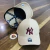 Imagem do Bone NY Yankees Aba curva Bege/Vinho