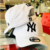 Bone NY Yankees Aba curva Branco na internet