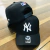 Bone NY Yankees Aba curva Preto /Branco Forrado - loja online