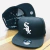 Boné White Sox S.Caps Aba Reta Preto/Branco - ABC BONÉS